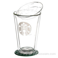 Copo de vidro de café 400ml